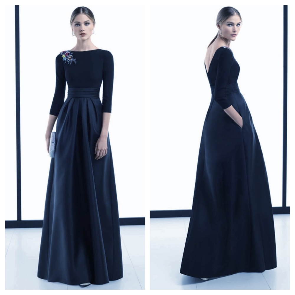Rosa Clara Cocktail Full Length Evening Gown | 14 NWT